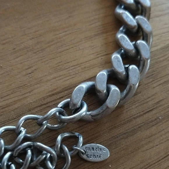 Men's Silver Chain Necklace - Picture 2 of 3